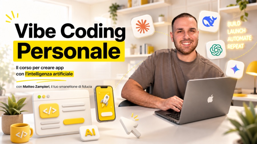 Vibe Coding Personale, il corso di Matteo Zampieri